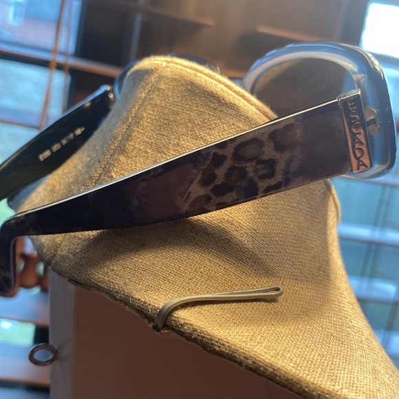 Vintage Escada Sunglasses in Blue with multi design arms. - Picture 2 of 9